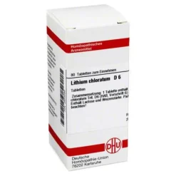 DHU Lithium chloratum D 6 Tabletten, 80 St