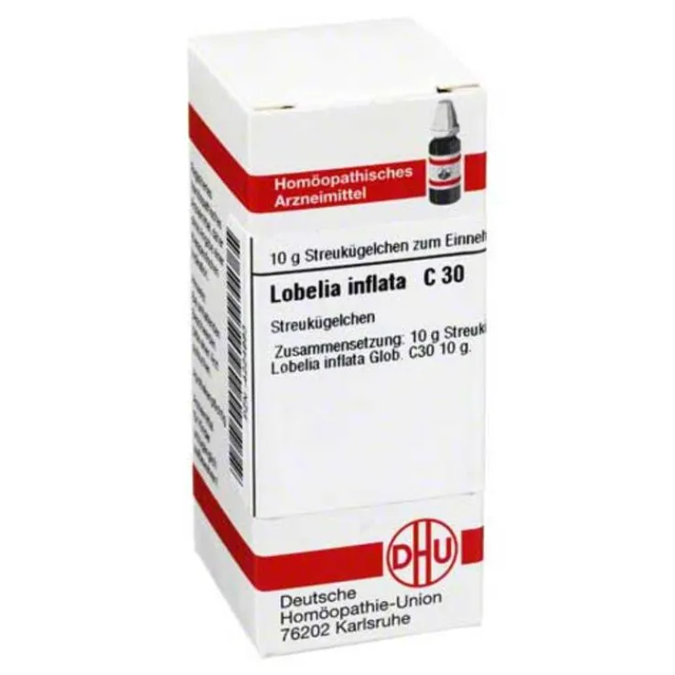 DHU Lobelia inflata C 30 Globuli, 10 g