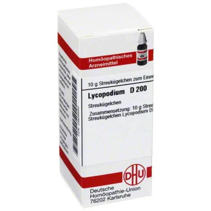DHU Lycopodium D 200 Globuli, 10 g