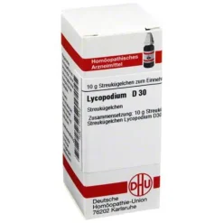 DHU Lycopodium D 30 Globuli, 10 g