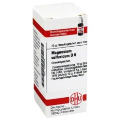 DHU Magnesium sulfuricum D 6 Globuli, 10 g
