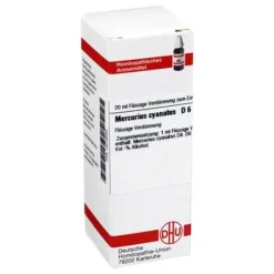DHU Mercurius cyanatus D 6 Dilution, 20 ml