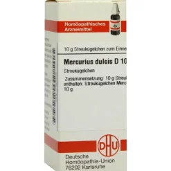 DHU Mercurius dulcis D 10 Globuli, 10 g