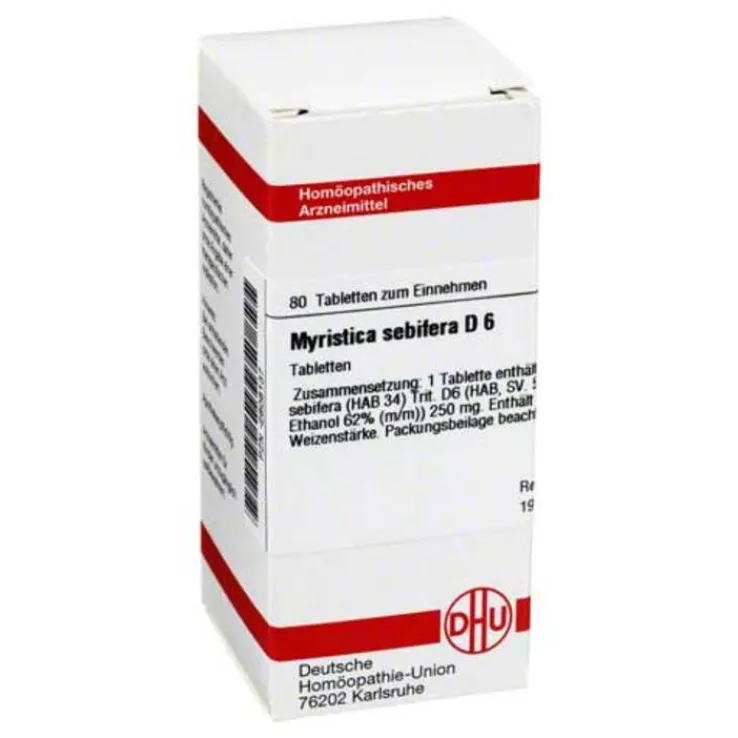 DHU Myristica sebifera D 6 Tabletten, 80 St