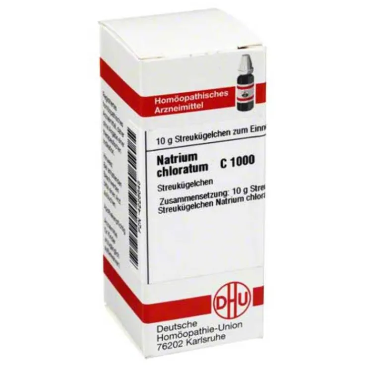 DHU Natrium chloratum C 1000 Globuli, 10 g