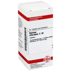 DHU Natrium chloratum C 30 Tabletten, 80 St