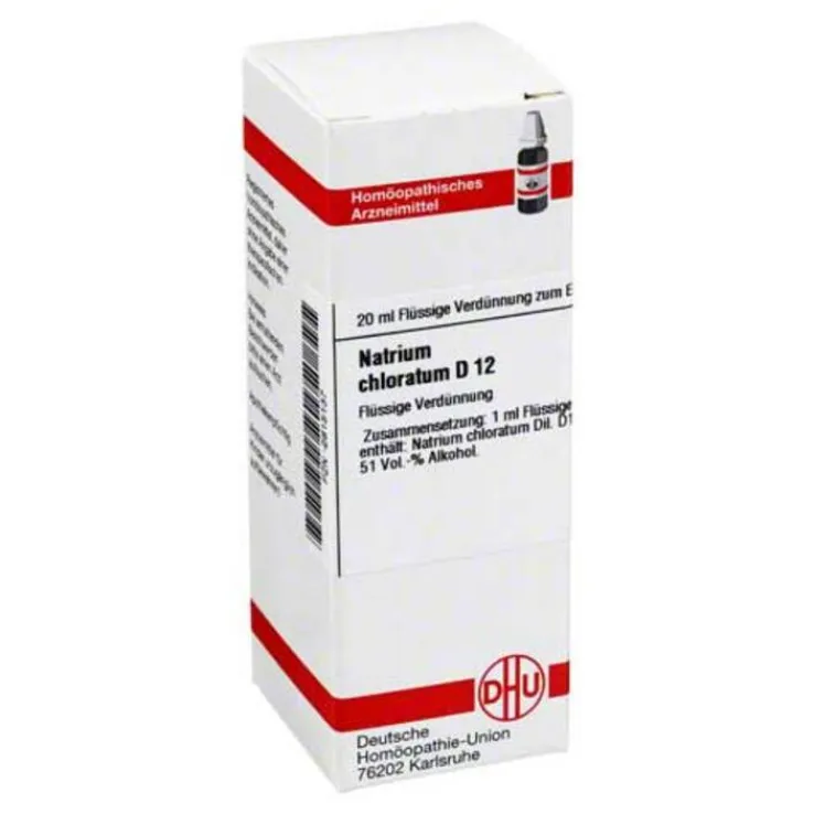 DHU Natrium chloratum D 12 Dilution, 20 ml