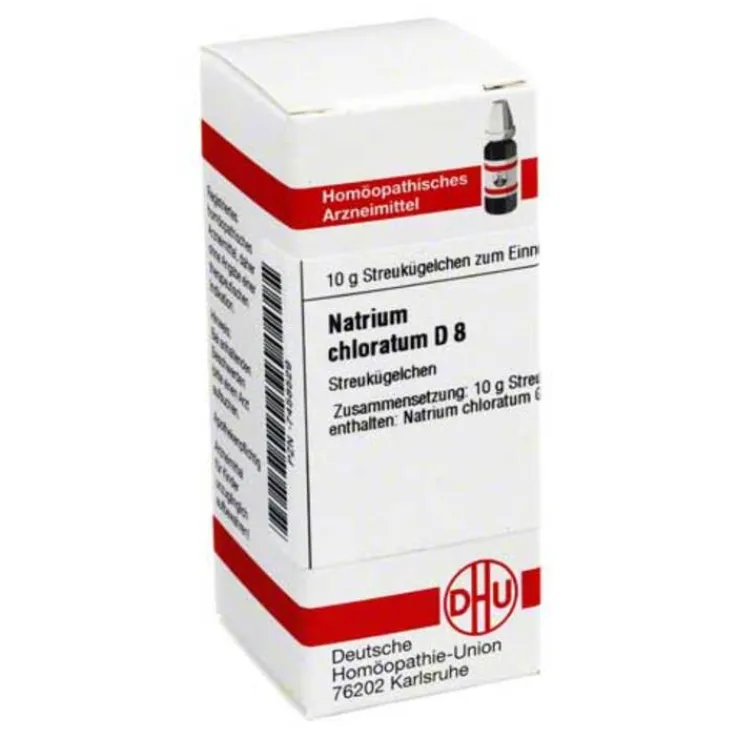 DHU Natrium chloratum D 8 Globuli, 10 g