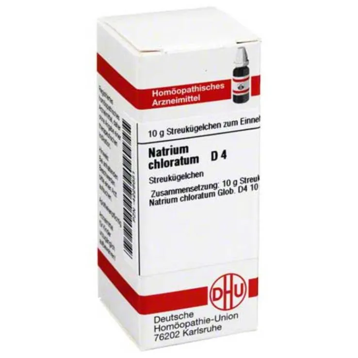 DHU Natrium chloratum D 4 Globuli, 10 g