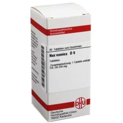 DHU Nux vomica D 6 Tabletten, 80 St