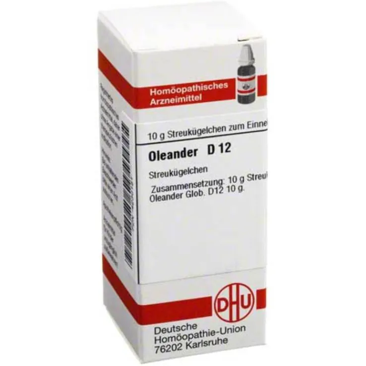 DHU Oleander D 12 Globuli, 10 g