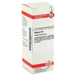 DHU Opium D 6 Dilution, 20 ml