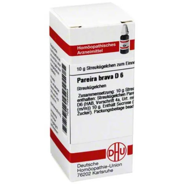 DHU Pareira Brava D 6 Globuli, 10 g