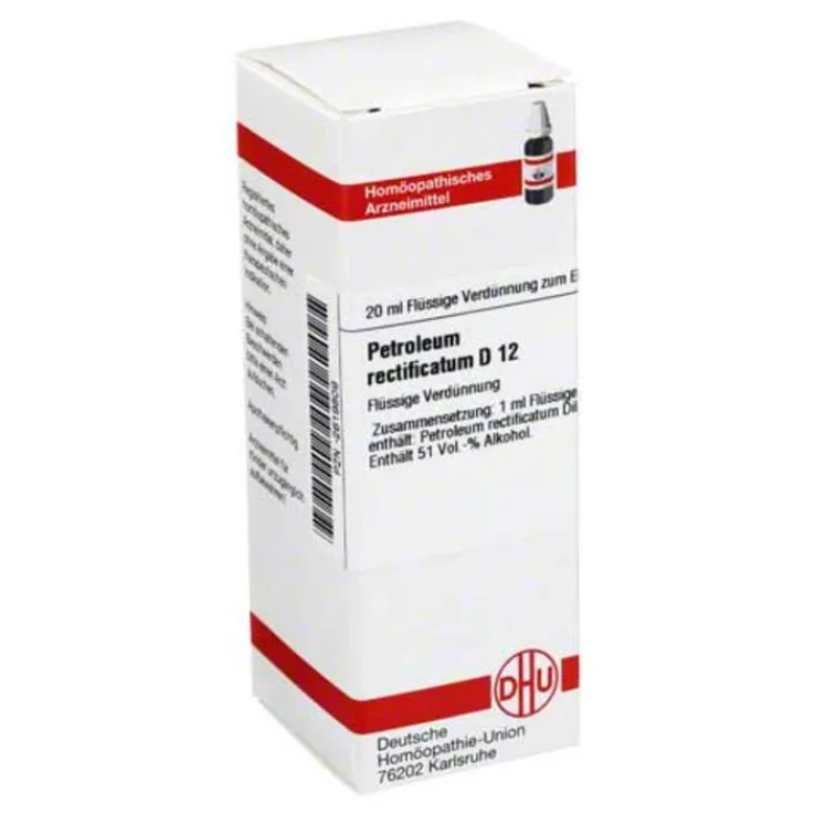 DHU Petroleum rectificatum D 12 Dilution, 20 ml
