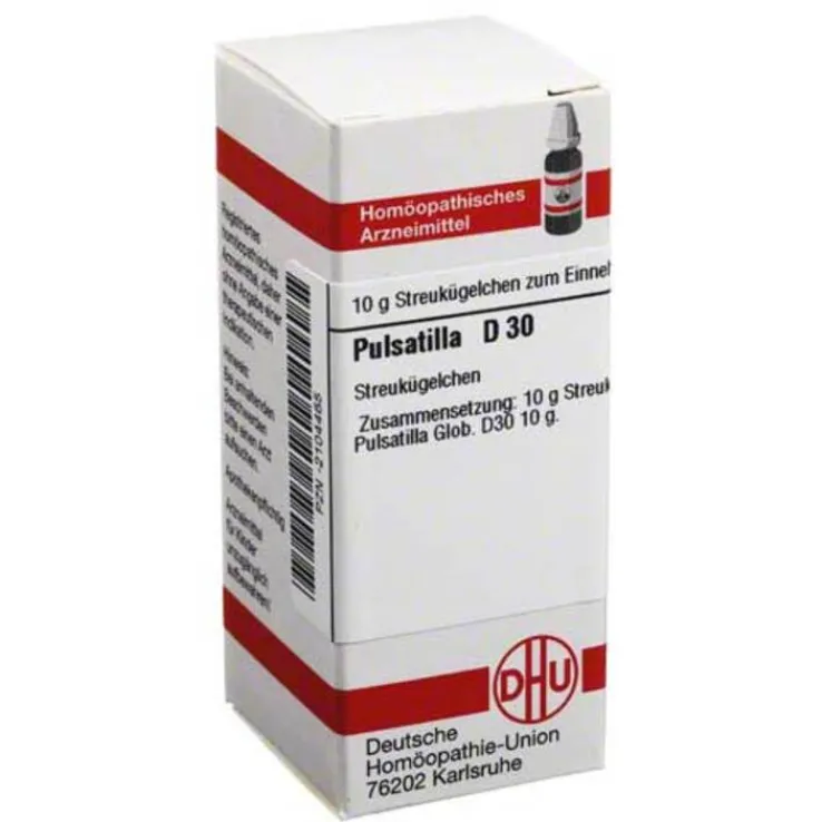 DHU Pulsatilla D 30 Globuli, 10 g
