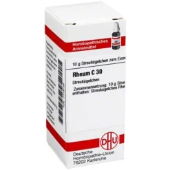 DHU Rheum C 30 Globuli, 10 g