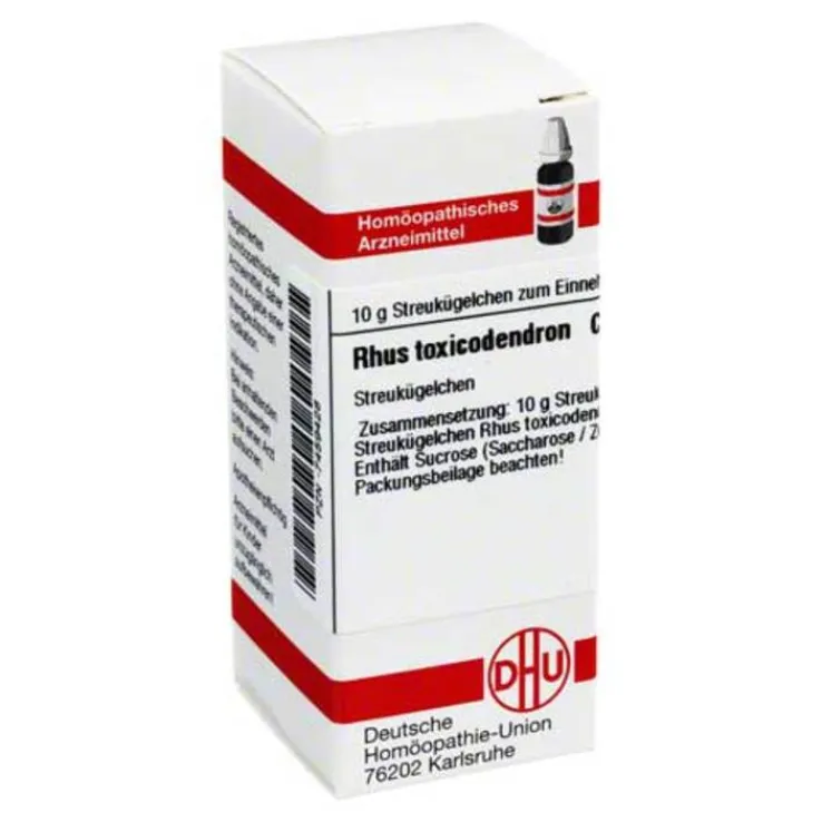 DHU Rhus toxicodendron C 100 Globuli, 10 g