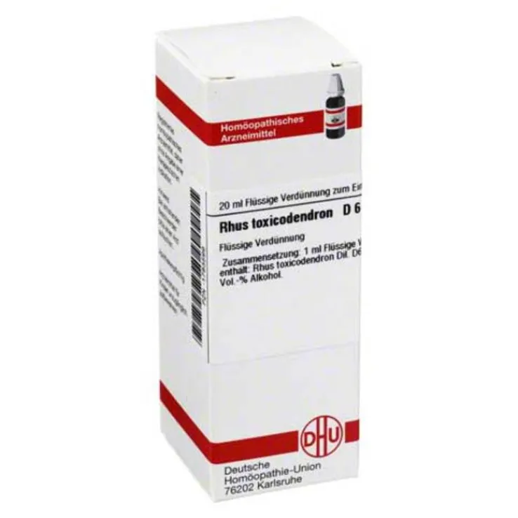 DHU Rhus toxicodendron D 6 Dilution, 20 ml