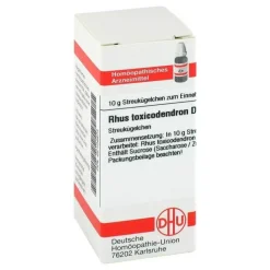 DHU Rhus toxicodendron D 30 Globuli, 10 g