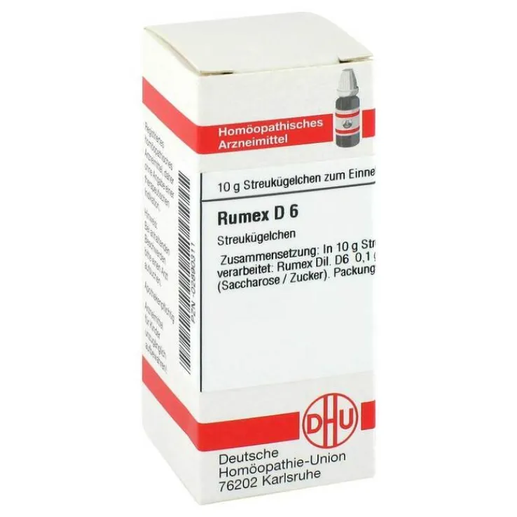 DHU Rumex D 6 Globuli, 10 g