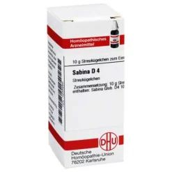 DHU Sabina D 4 Globuli, 10 g