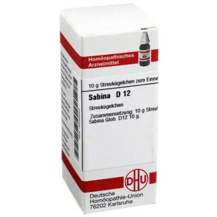 DHU Sabina D 12 Globuli, 10 g