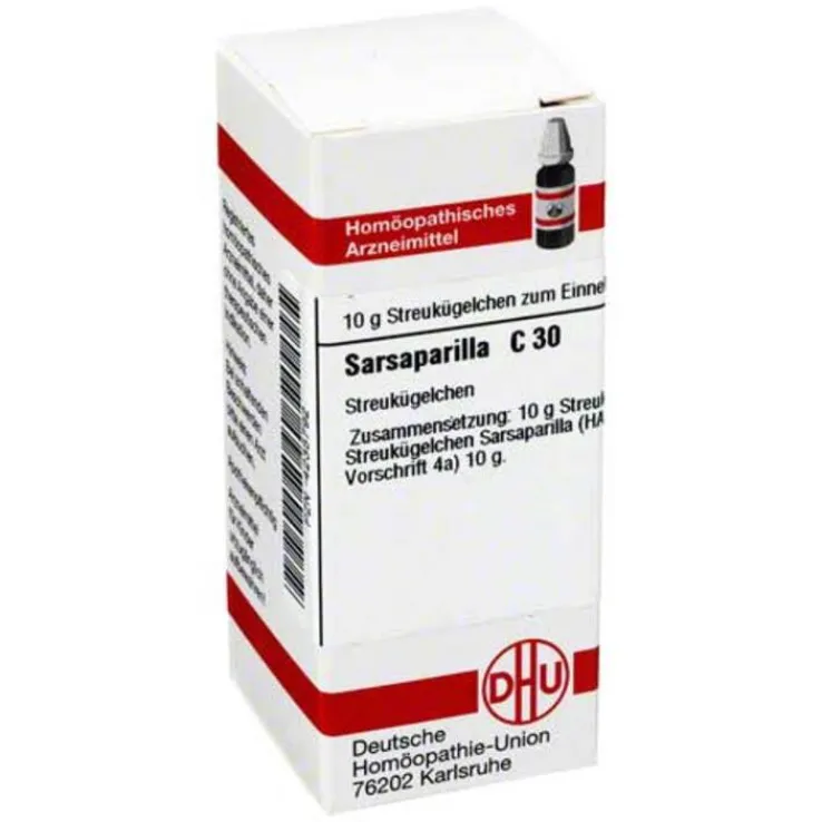 DHU Sarsaparilla C 30 Globuli, 10 g