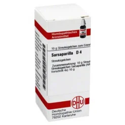 DHU Sarsaparilla D 4 Globuli, 10 g