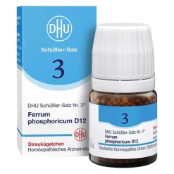 DHU Schüßler-Salz Nr. 3 Ferrum phosphoricum D12 Globuli, 10 g