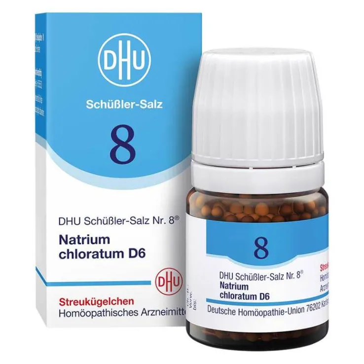 DHU Schüßler-Salz Nr. 8 Natrium chloratum D6 Globuli, 10 g