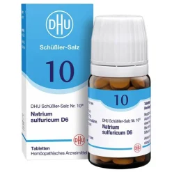 DHU Schüßler-Salz Nr. 10 Natrium sulfuricum D6 Tabletten, 80 St