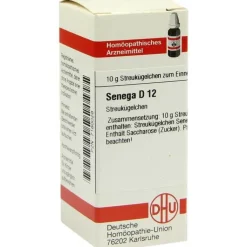 DHU Senega D 12 Globuli, 10 g