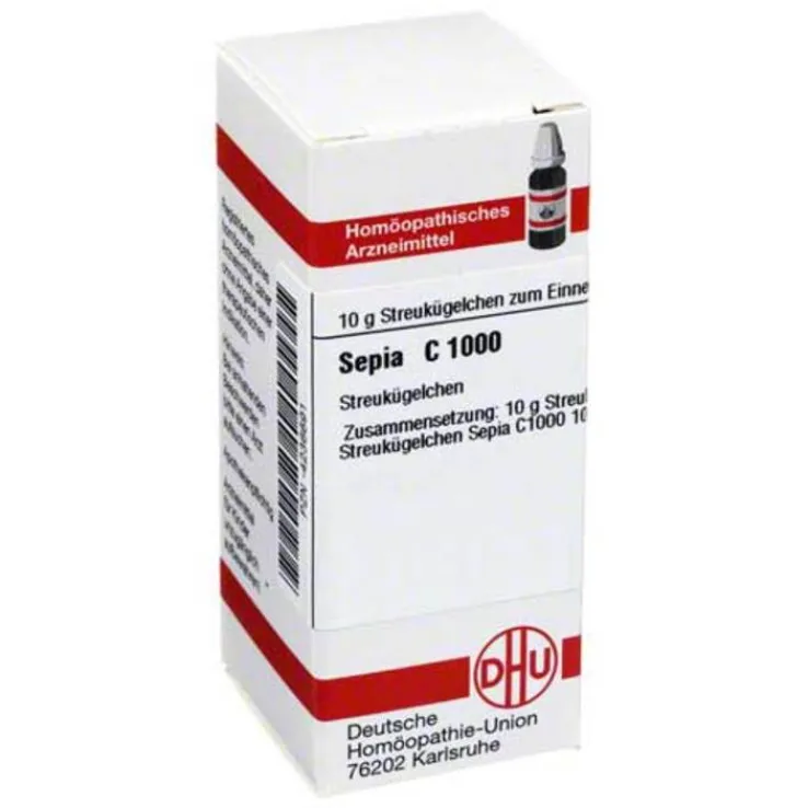 DHU Sepia C 1000 Globuli, 10 g