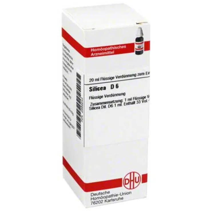 DHU Silicea D 6 Dilution, 20 ml