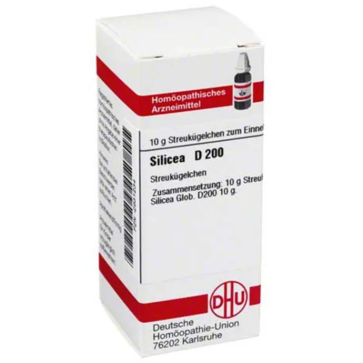 DHU Silicea D 200 Globuli, 10 g