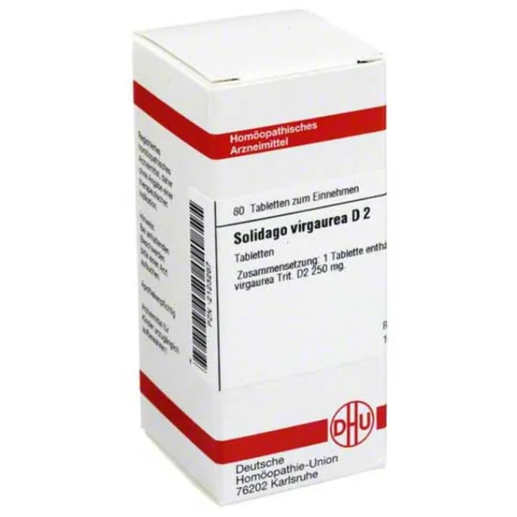 DHU Solidago virgaurea D 2 Tabletten, 80 St