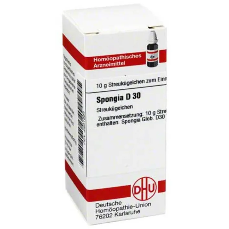 DHU Spongia D 30 Globuli, 10 g