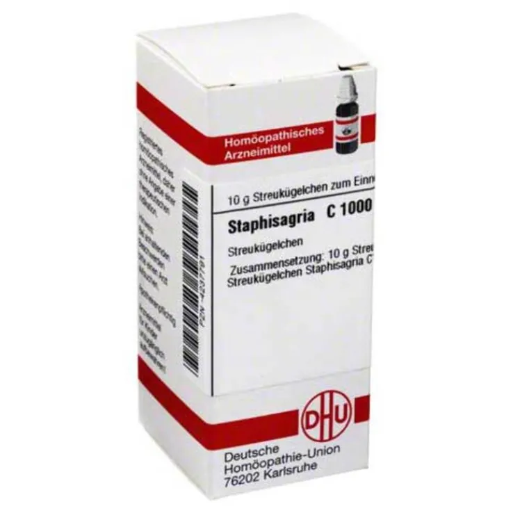 DHU Staphisagria C 1000 Globuli, 10 g