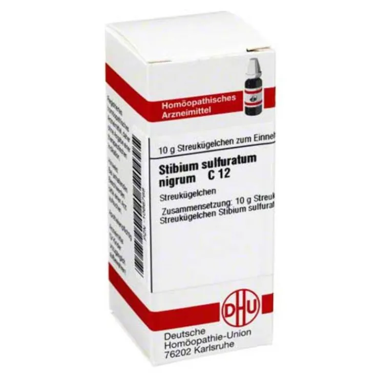 DHU Stibium sulfuratum nigrum C 12 Gl, 10 g