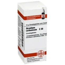 DHU Strontium carbonicum C 30 Globuli, 10 g