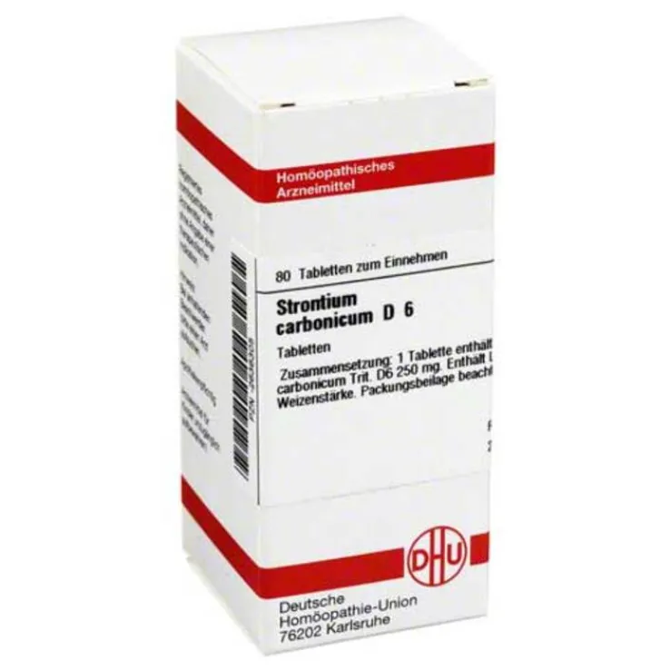 DHU Strontium carbonicum D 6 Tabletten, 80 St