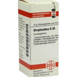 DHU Strophanthus D 30 Globuli, 10 g
