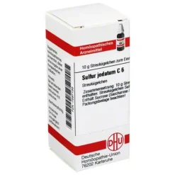DHU Sulfur jodatum C 6 Globuli, 10 g