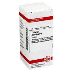 DHU Tartarus stibiatus D 6 Tabletten, 80 St