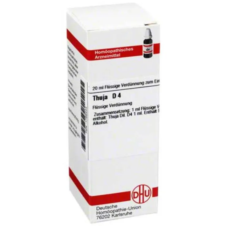 DHU Thuja D 4 Dilution, 20 ml