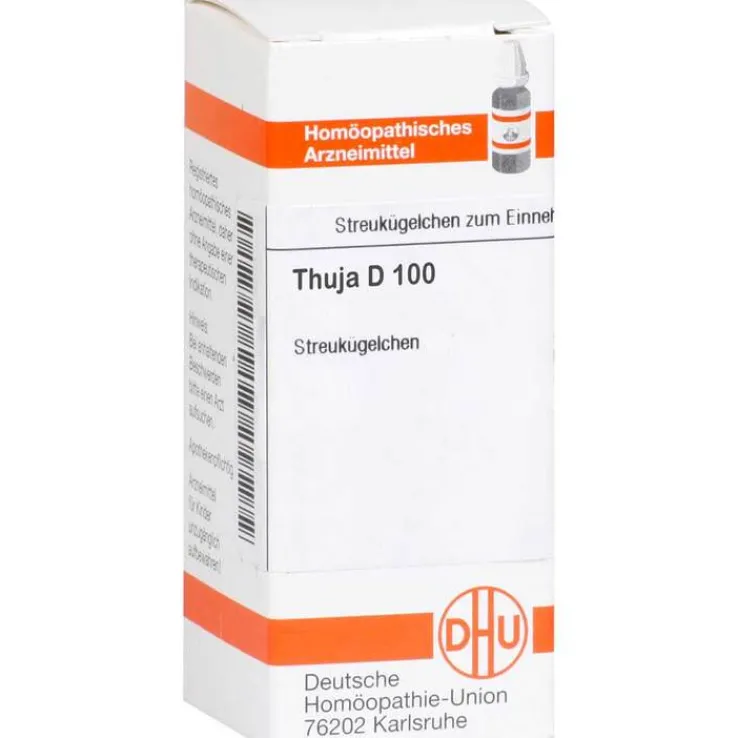 DHU Thuja D 100 Globuli, 10 g