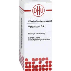 DHU Verbascum D 6 Dilution, 20 ml