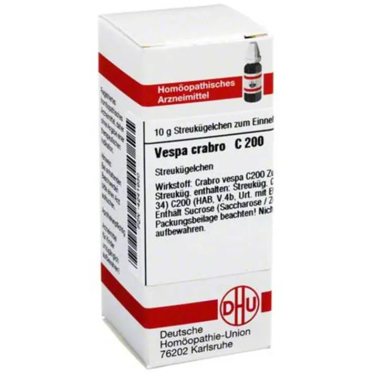 DHU Vespa Crabro C 200 Globuli, 10 g