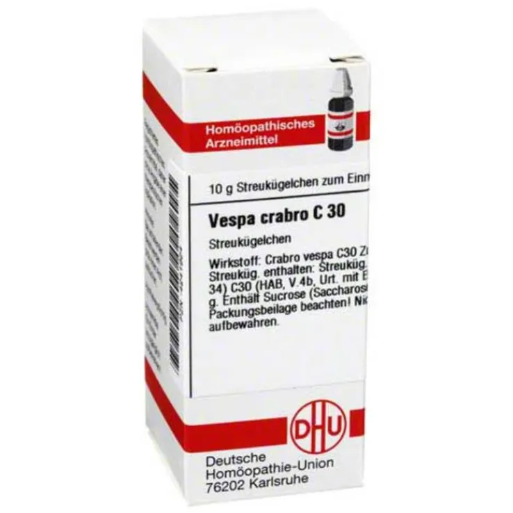 DHU Vespa Crabro C 30 Globuli, 10 g