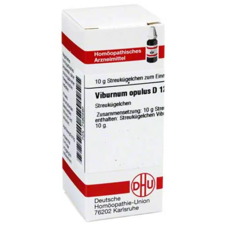 DHU Viburnum opulus D 12 Globuli, 10 g